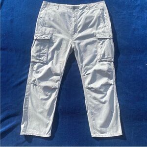 Levi's Levi Strauss White Tab Gray Cargo Pants Made in JUL/2013 Men's W42 L29
